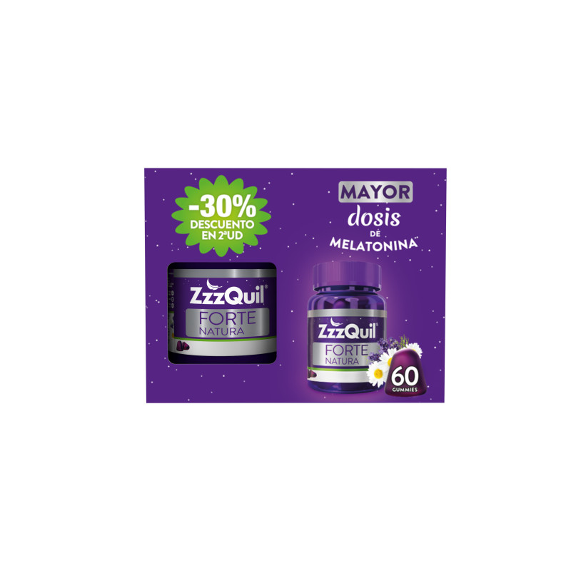 ZzzQuil NATURA Forte Gummies / 60 unidades