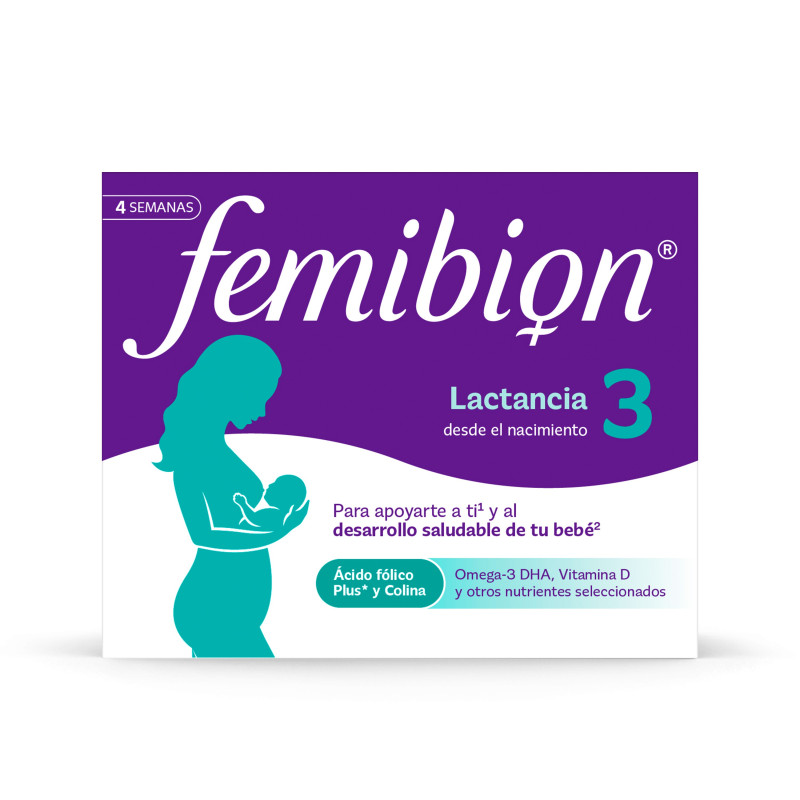 Femibion 3 Lactancia, Ácido Fólico Plus