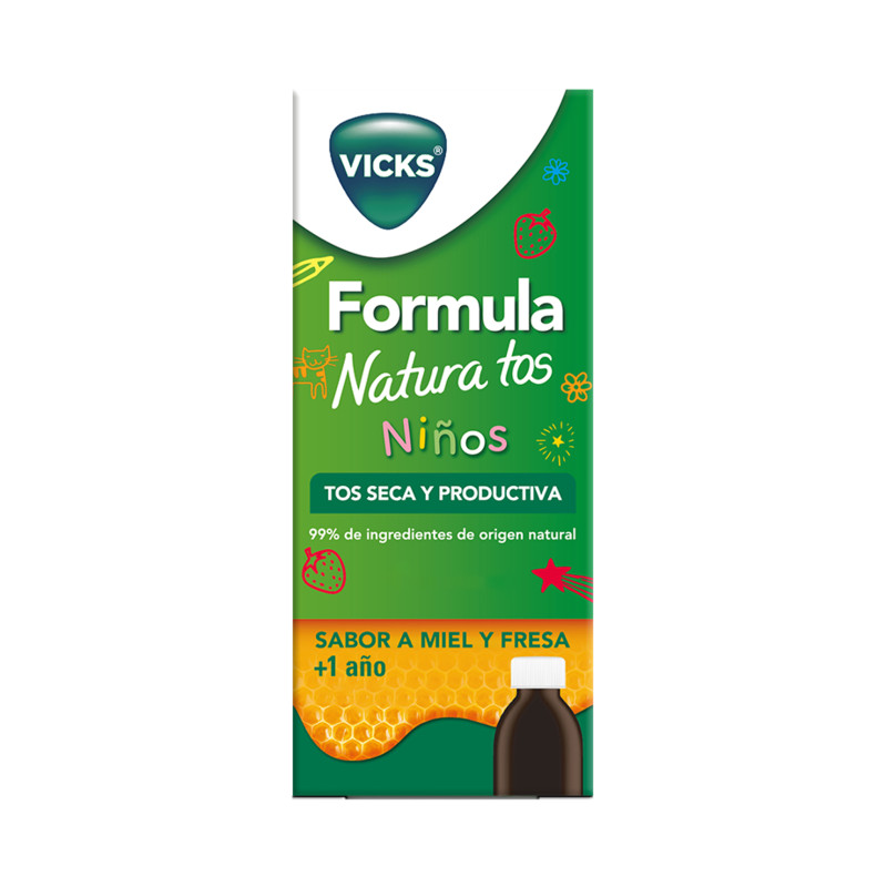 Formula Natura Tos Niños: Alivio 2-en-1